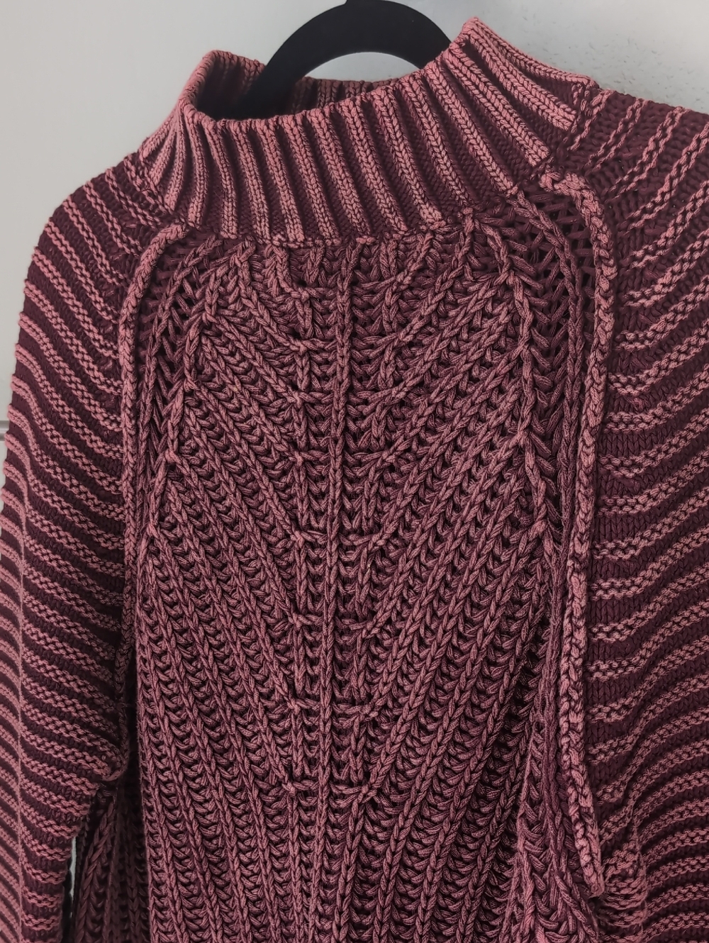 Free People Sweetheart Rib Chunky Mock Neck Sweater - Picture 2 of 6